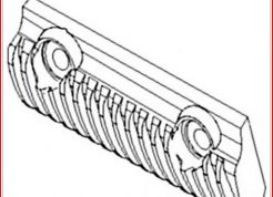 Rasp bar, New-holland rasp bars, Combine harvester parts